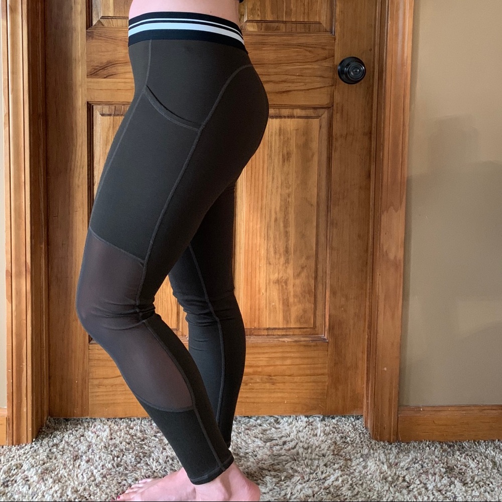 Dark green leggings